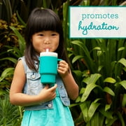 Infantino My 1st Tumbler – Adorable 9 oz. Training Cup with Toddler-Friendly Straw and Handle, Aqua