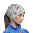 thumbnail image 6 of Neck Gaiter Face Cover Scarf, Conch Shell No.J97 Soft Face Sun Mask Cover Scarf Headband Cooling Sweat Absorbing Bandanas Hiking Cycling Running, 6 of 7