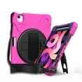 thumbnail image 2 of KIQ Shockproof Heavy Duty Shield Case with Shatter Resistant Ceramic Screen Protector for Apple iPad Air 10.9 4th Gen [Hot Pink], 2 of 4
