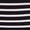 BLACK/WHITE, variant on Women's Striped Rib Knit Long Sleeve Polo Shirt