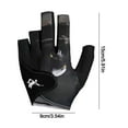thumbnail image 2 of BLEEUS Left Hand Billiard Glove Breathable Snooker Cue Sport Glove Pool Glove (D) Sporting Supplies (D), 2 of 10