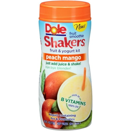 Dole Peach Mango Smoothie Shakers