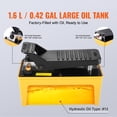 thumbnail image 4 of Air Hydraulic Pump Air Actuated Foot Pump 10,000PSI Frame Machine Pump, 4 of 9