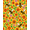 Yellow, Pattern 4, variant on ODIKA 4' x 6' Machine Washable Non-Slip Area Rug, Whimsical bee High Traffic Rug, Yellow, 681743