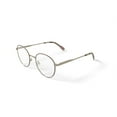 thumbnail image 2 of Hard Candy Women's HC256 Round Prescription Eyeglasses with Case, Gold Tortoise, 2 of 6