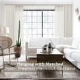 thumbnail image 4 of Cortinas SHINELAND para puertas corredizas, 254 cm, filtro de luz, 4 of 9