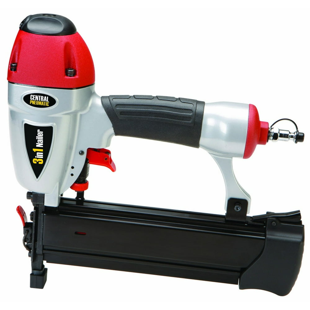 Central PneumaticÂ® 16/18 Gauge 3in1 Air Nailer/Stapler