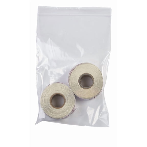 SSWBasics Resealable 6 x 9 inch Clear Plastic Bags - Case of 100