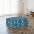 thumbnail image 3 of Pop Art Foldable Mattress, Hipster Banana Repetition, 74.8" x 39.4", Cobalt Blue Mustard, by Ambesonne, 3 of 6