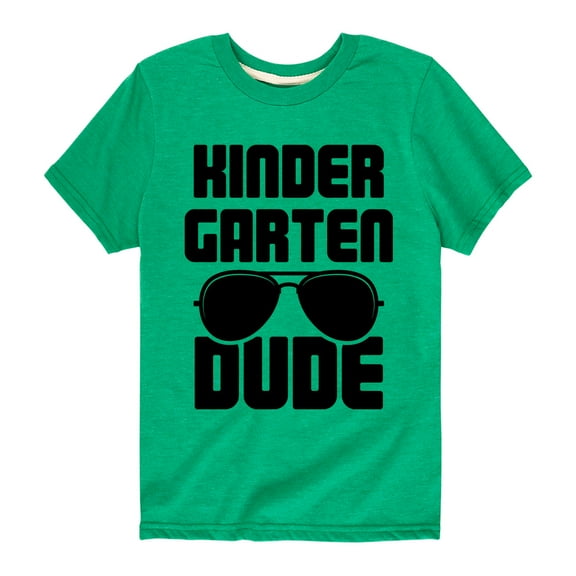 Instant Message - Kindergarten Dude - Back to School - Youth Short Sleeve Graphic T-Shirt