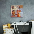 thumbnail image 4 of Epic Graffiti 'Swangin’ & Aswayin’' by Beth Forst, Giclee Canvas Wall Art, 18"x18", 4 of 8