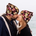 thumbnail image 5 of Lsque Ice Cream Cake Pattern Knitted Beanie, Unisex Winter Hat, Knit Hat Winter Beanies Thick Fisherman Beanies Cuffed Plain Skull Caps, 5 of 6