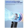 thumbnail image 3 of Semiconductor Refrigeration High-Speed Handheld Electric Fan 4000mAh USB Rechargeable Outdoor Small, 3 of 5