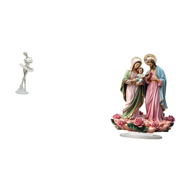 Figura de acrílico de chica bailarina moderna, adorno creativo de escritorio, escultura artística única para dormitorio, oficina, mesa de vacaciones,