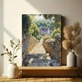 thumbnail image 6 of Stone Steps Landscape Canvas Painting， Suitable for Living Room， Hallway， and Staircase Decoration., 6 of 8