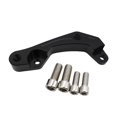 thumbnail image 4 of Soporte adaptador de pinza de freno para motocicleta, aleación de aluminio, con tornillos de montaje, Negro Sharpla Soporte de pinza de freno, 4 of 8