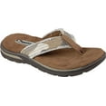 thumbnail image 2 of Skechers USA Men's Bosnia Flip-Flop,Brown,11 M US, 2 of 7