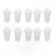 thumbnail image 1 of 100 Pack 500ml Clear Plastic Cups with Dome Lids and Hole, Ideal for Beverages, 1 of 4