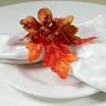 thumbnail image 3 of Calabaza tipo B Corona de vela/Anillo de servilleta/Novia Boda Hoja de Acción de Gracias Calabaza Festival de la cosecha del hotel americano/Paño de seda de hoja, Espuma de calabaz, 3 of 8