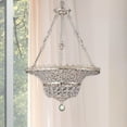 thumbnail image 2 of Dale Tiffany Springdale 20"W Kreigal Inverted Crystal Hanging Fixture, 2 of 3