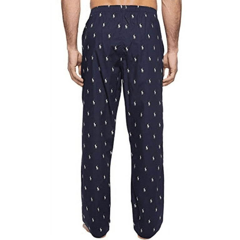 Polo Ralph Lauren NAVY CREAM Big Tall Light Weight Pajama Pants US 3X Large