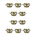 thumbnail image 3 of Jumpingount Media cara Vintage Noble Masque Delicate Masquerade Cosplay Mardi Gras Maquillaje Fiesta Baile Halloween antiguo dorado oro antiguo 10piezas, 3 of 6