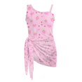 thumbnail image 6 of Tutolipy Strawberry Pattern Design Girls One Piece Swimsuit, Adjustable Strap Girls' One Piece Swimsuit with Cover Up for Teens, Quick Dry 15-16 Years Old, 6 of 10