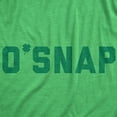 thumbnail image 2 of Mens O Snap T Shirt Funny Shamrock Saint Patricks Day Green St Patty Tee for Him Graphic Tees, 2 of 9