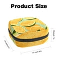 Fruit Cantaloupe Sanitary Napkin Storage Bag Portable Period Kit Bag