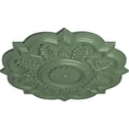 thumbnail image 3 of Ekena Millwork 20 1/4"OD x 1 1/2"P Deria Ceiling Medallion (Fits Canopies up to 6"), Hand-Painted Athenian Green, 3 of 6