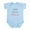 Sky Blue, variant on CafePress - Little Italian Princess Infant Bodysuit - Baby Light Bodysuit, Size Newborn - 24 Months