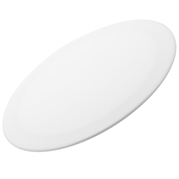 Soimiss White Plates for Food Display with Smooth Surface 10 Inch Round Serving Plates