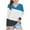 Sky Blue B, variant on Ashirexll Long Sleeve Shirts Winter Tops for Girls 2-14 Years Stripe Fashion Casual V-Neck Long Sleeve Top for Spring and Fall