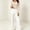 (Fashion 17)Khaki, variant on Aimik Trendy Pajama Sets for Women Long Sleeve V-Neck Tunic Tops and Long Pant 2 Piece Casual Loungewear Set,Pink,M