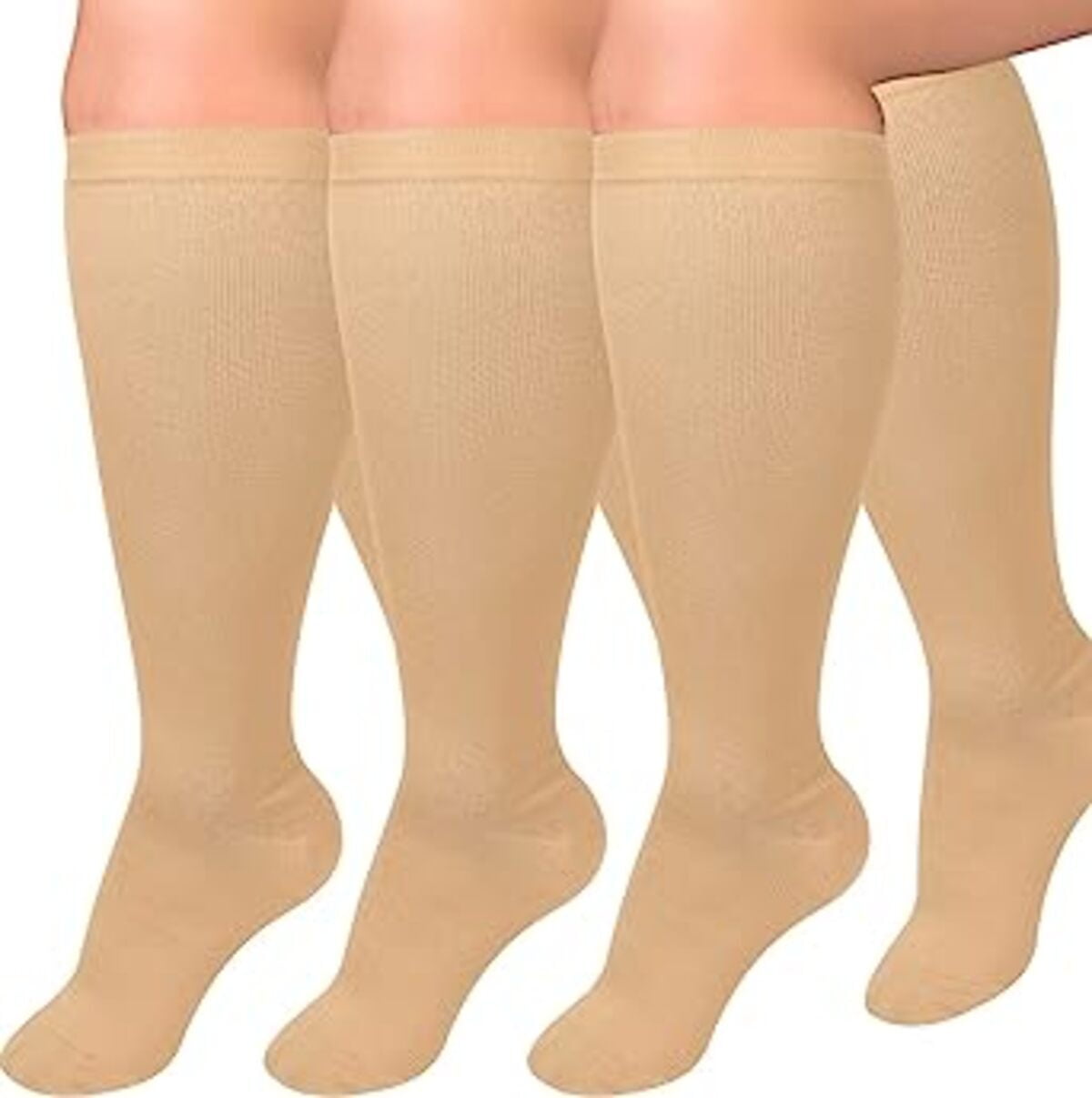 Plus Size Compression Socks for Women Men 2030 mmHg 2xl 3xl 4xl , Wide