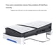 thumbnail image 5 of Soporte Horizontal para PS5 Pro Consola con Centro de Carga de Cuatro Puertos USB - Base de Carga Blanca!, 5 of 10