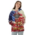 thumbnail image 4 of Firefighter Pug Hero Rescue Fire Dept Fireman USA Flag All Over Print 3D Hoodie Unisex Merch Hoodies Dog Lover Gifts - 02026, 4 of 6