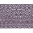 thumbnail image 2 of Zelouf Rouen Lurex Corded Geo Lace  , Sewing, DIY, Crafts Fabric by the Yard, Sangria/silver, 7 Yard, 2 of 2