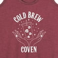 thumbnail image 3 of Instant Message - Cold Brew Coven - Women's Racerback Tank Top, 3 of 6