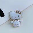 thumbnail image 1 of Sanrio-soporte de teléfono móvil de Hello Kitty, espejo de maquillaje de gato creativo con lente, soporte de escritorio, dibujos animados, Tiktok, nuevo, 1 of 4