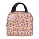 thumbnail image 1 of Disketp Corgi Head with Floal Bolsa Térmica para Almuerzo para Hombre y Mujer, Ideal para Trabajo, Senderismo y Picnic, 1 of 8