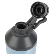 Swiss Tech Muhelos Cresta Blue 24oz Water Bottle, Double-Wall Copper Lined, Leak Proof