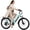 Green, variant on ESKUTE Electric Bike for Adults – 1300W Peak Motor, 28MPH, 840Wh Removable Battery, Up to 70-Mile Range, 26" Tires, 7-Speed Adjustable Stem, Step-Thru, Blue