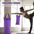 thumbnail image 3 of Bolsa de arena vacía Likrtyny para entrenamiento físico con peso color púrpura, 3 of 7