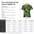 thumbnail image 4 of Bixox Men's Soccer1 Printed Short Sleeve Skinny Athletic T-Shirt, 4 of 6