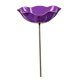 thumbnail image 2 of Estaca para jardín, para pájaros, fácil instalación, decoración novedosa, estaca para flores, cuenco para abejas, ideal para regalar, para Púrpura, 2 of 8