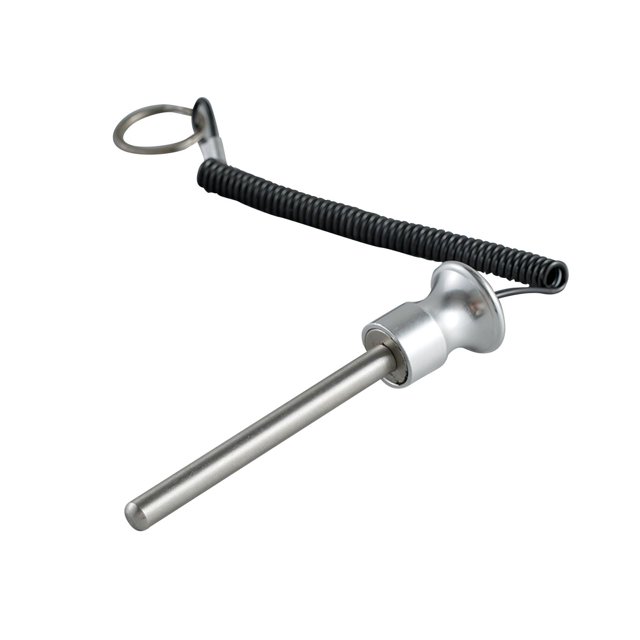 Fuerza portátil del selector de la aleación de aluminio del equipo de la aptitud de Plata 10mmx80mm Zulema pasador de pila de peso