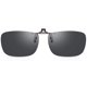 thumbnail image 1 of Gafas de sol con clip CAXMAN, polarizadas, color gris recetado, 1 of 6