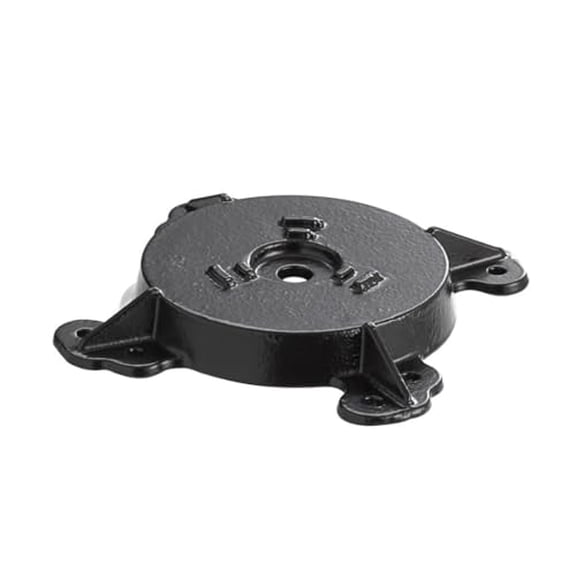 10” Cast Iron Restaurant Round Table Spider Base Only- Fits 3” or 4" Round Column Perfect for Indoor and Outdoor Restaurants Coffee Shops Lounge Areas Home and Mor