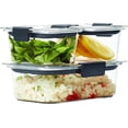 thumbnail image 2 of Set 3x Recipientes Para Alimentos Rubbermaid Tuper Plástico Rubbermaid Tuper plástico, 2 of 2